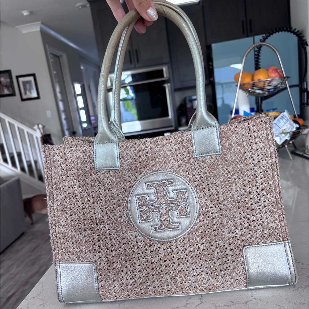 Tory Burch straw tote
